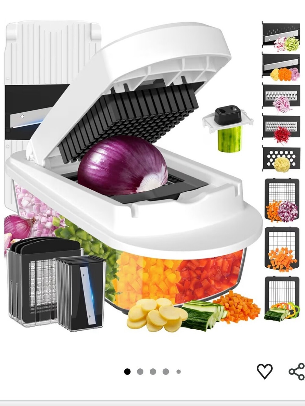 12 Blade All-in-1 Vegetable Chopper